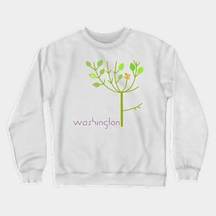 Washington Tree Crewneck Sweatshirt